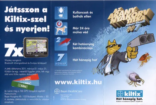 Bayer Kiltix – termékismertető, 1. oldal